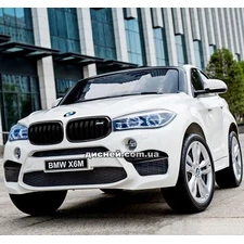 Двухместный детский электромобиль JJ 2168 EBLR-1, BMW, белый